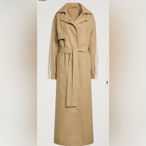 Adidas Tan Trench Coat with Belt
